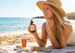 Come proteggere i capelli dal sole e salsedine: la guida per l'estate in Parafarmacia Brutia
