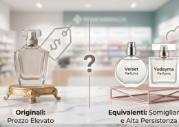 Differenza tra Yodeyma e Verset. Profumi Equivalenti vs Originali.